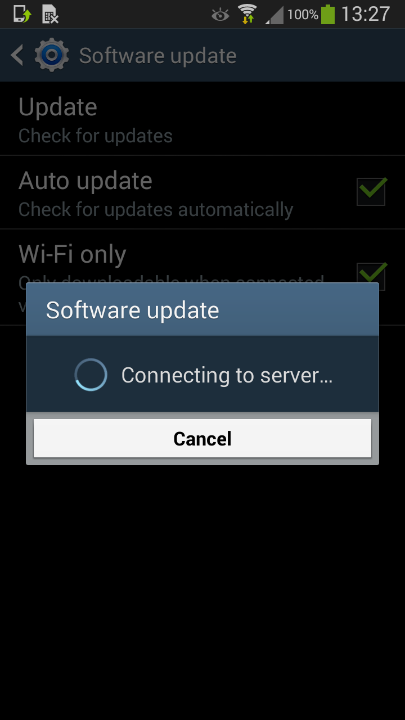 Software update