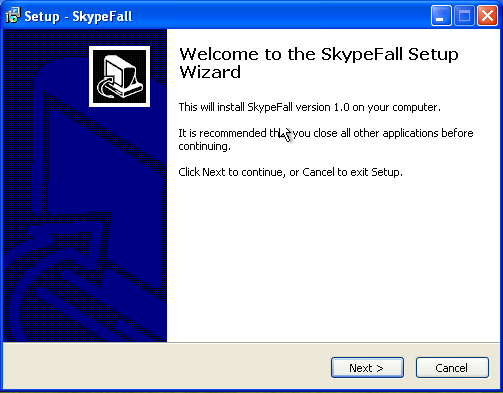 skypefall setup