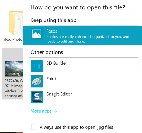 Annoying default apps in Windows 10